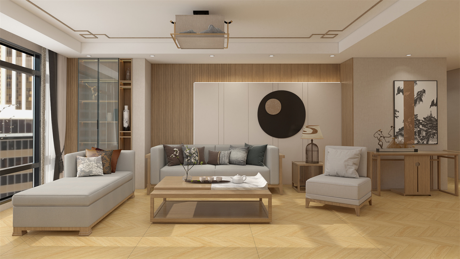 600x1200mm超柔质感木纹砖